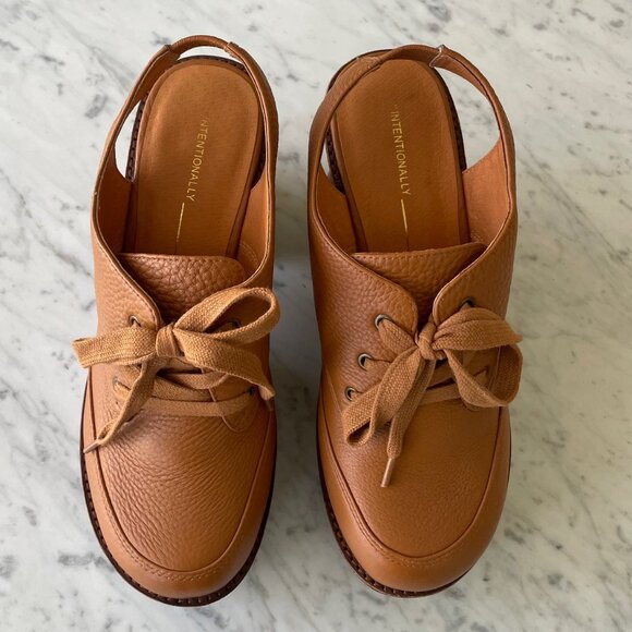 Intentionally Blank Hobby Platform Clog - Whiskey Size 10 - Picture 6 of 11